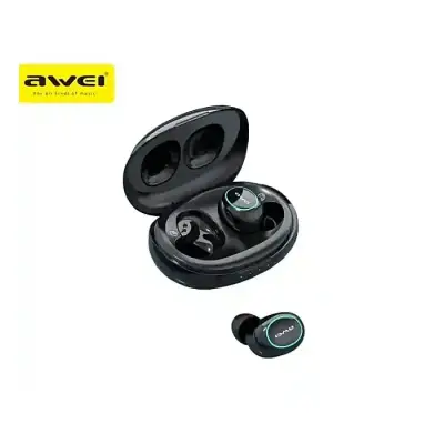 Awei T60 TWS Wireless Earphones ENC In Ear Mini Earbuds Smart Noise Reduction Earbuds Headset
